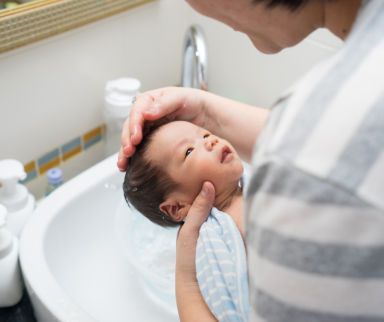 bath temp for newborns australia